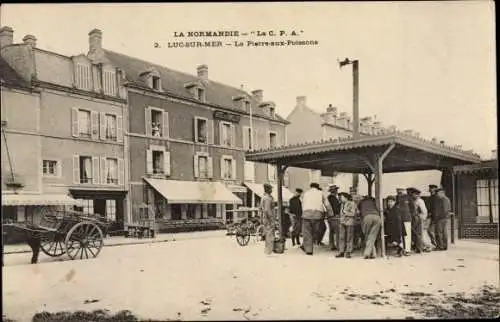 Ak Luc sur Mer Calvados, La Pierre aux Poissons