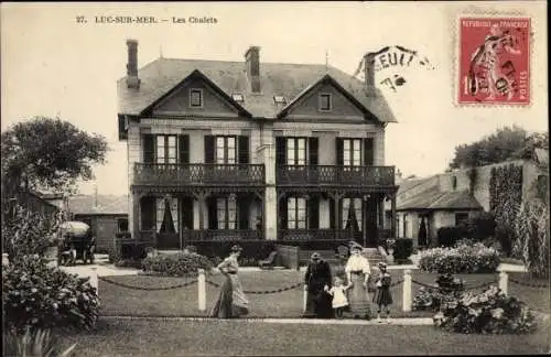 Ak Luc sur Mer Calvados, Les Chalets