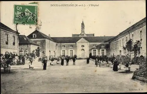 Ak Doué la Fontaine Maine et Loire, L'Hopital