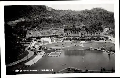 Foto Ak Petrópolis Brasilien, Hotel Quitandinha