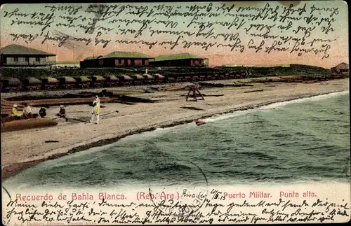 Ak Bahia Blanca Argentinien, Puerto Militar, Punta alta