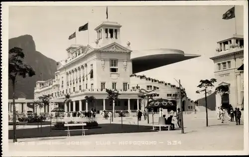 Ak Rio de Janeiro Brasilien, Jockey Club, Hippodromo