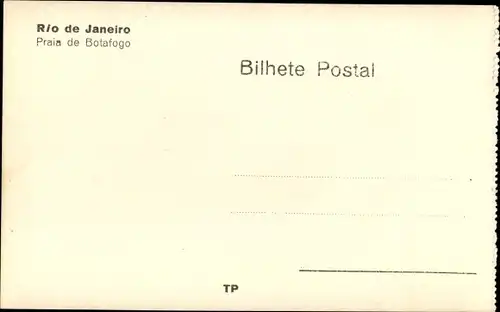 Ak Rio de Janeiro Brasilien, Botafogo visto do Corcovado