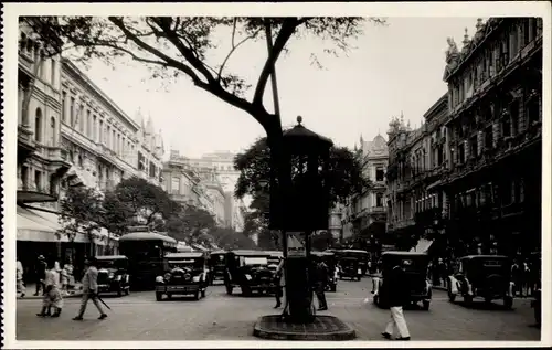 Ak Rio de Janeiro Brasilien, Trecho da Avenida Rio Branco