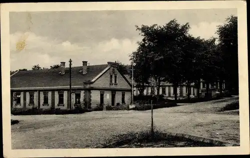 Ak Milovice nad Labem Milowitz Mittelböhmen, Kaserne