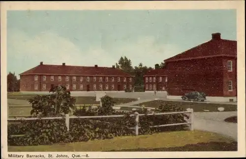 Ak St. Johns Quebec Kanada, Military Barracks