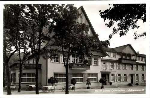 Ak Ottenhöfen im Schwarzwald, Hotel Linde