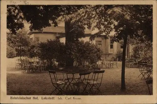 Ak Hamburg Eimsbüttel Lokstedt, Gartenetablissement Holsteinischer Hof