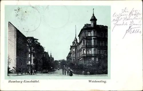 Ak Hamburg Eimsbüttel, Weidenstieg