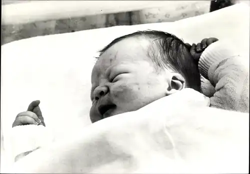 Ak Prinz Johan Friso als Neugeborener 1968
