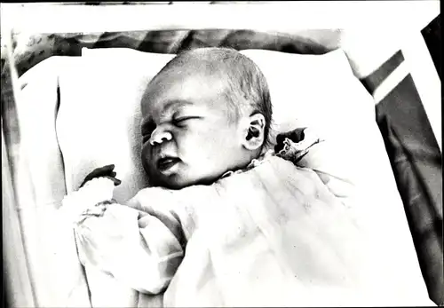 Ak Prinz Willem Alexander der Niederlande als Neugeborener, 1967