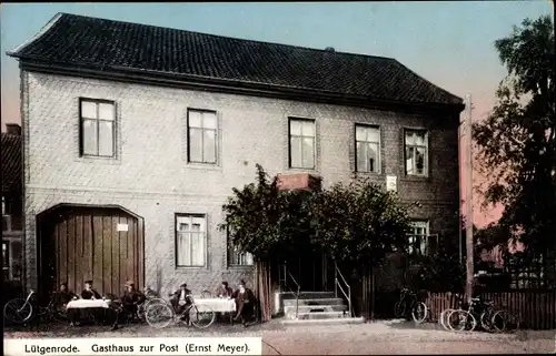 Ak Lütgenrode Nörten Hardenberg in Niedersachsen, Gasthaus zur Post