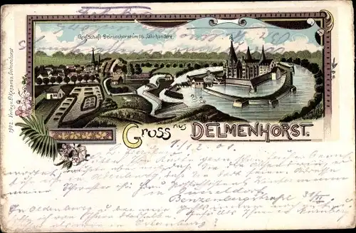 Litho Delmenhorst in Oldenburg, Grafschaft im 16. Jahrhundert