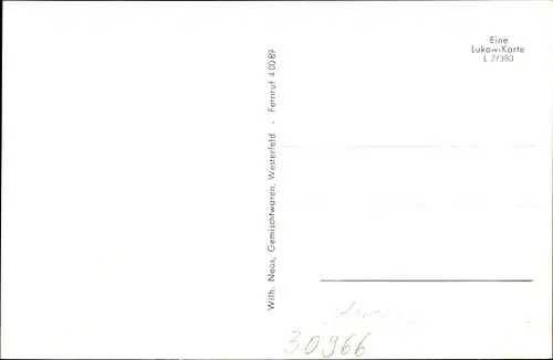 Ak Westerfeld Hemmingen Niedersachsen, Göttinger Landstraße, Deveser Straße, Geschäftshaus