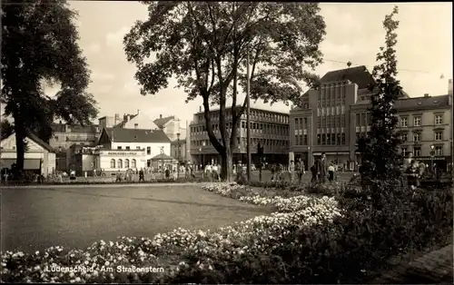 Ak Lüdenscheid im Märkischen Kreis, Straßenstern