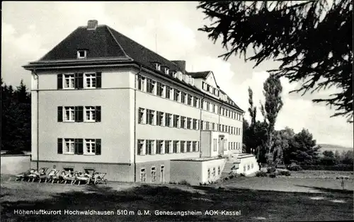 Ak Hochwaldhausen Grebenhain Hessen, Genesungsheim AOK Kassel