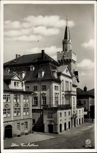 Ak Löbau in Sachsen, Rathaus