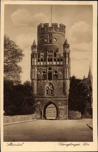 Ak Stendal in der Altmark, Uenglinger Tor