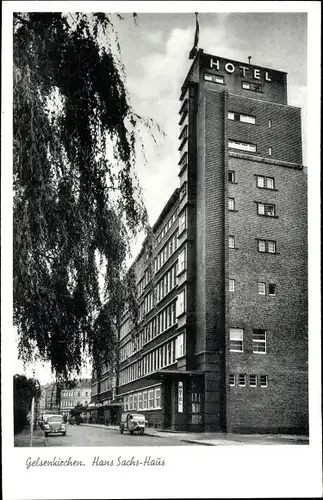 Ak Gelsenkirchen im Ruhrgebiet, Hans Sachs Haus