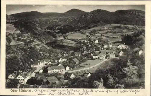 Ak Oberbühlertal Bühlertal im Schwarzwald, Gesamtansicht