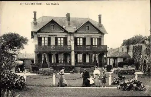 Ak Luc sur Mer Calvados, Les Chalets