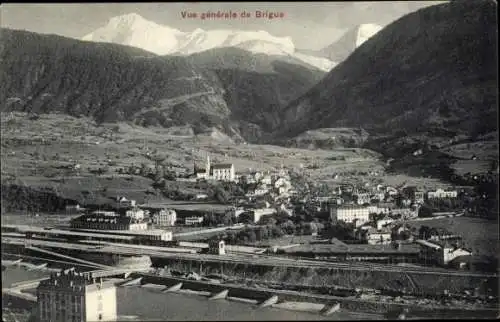 Ak La Brigue Alpes Maritimes, Vue generale