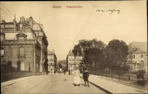 Ak Sedan Ardennes, Maasbrücke