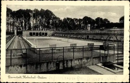 Ak Darmstadt in Hessen, Hochschulstadion