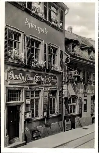 Ak Heidelberg am Neckar, Spengel's Gasthof Zum Roten Ochsen