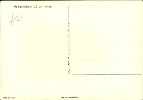 Ak Prinzessin Juliana der Niederlande, Prinz Bernhard, Prinzessin Beatrix, Heiligendamm 1938