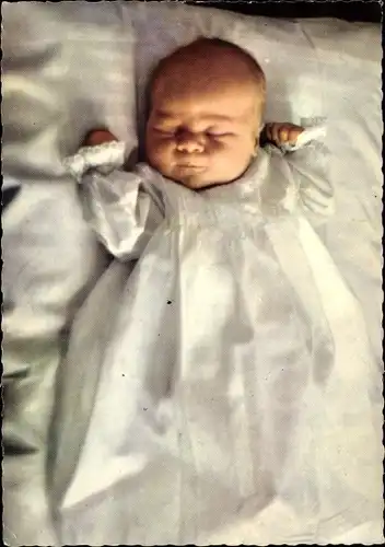 Ak Prinz Willem Alexander als Neugeborener, 1967