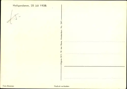 Ak Prinzessin Juliana der Niederlande, Prinzessin Beatrix, Heiligendamm 1938