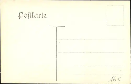 Litho Tanna in Thüringen, Bahnhof, Hotel , Restauration Zum Schützenhaus, Totalansicht