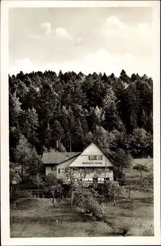 Ak Bad Peterstal Griesbach im Schwarzwald, Waldrestaurant Palmspring