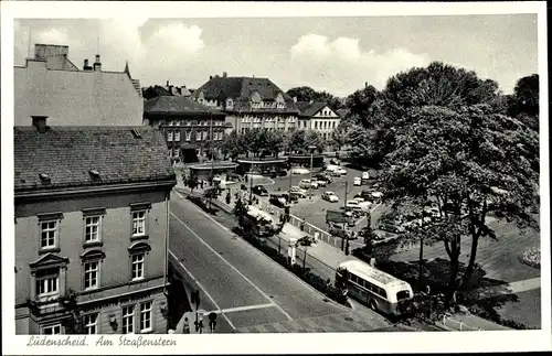 Ak Lüdenscheid im Märkischen Kreis, am Straßenstern