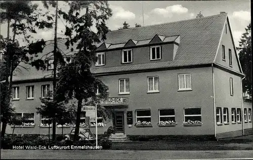 Ak Emmelshausen im Hunsrück, Hotel Wald Eck