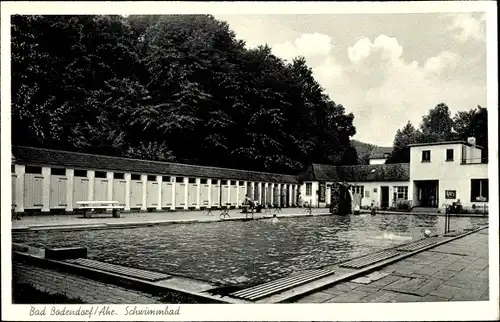 Ak Bad Bodendorf Sinzig am Rhein, Schwimmbad