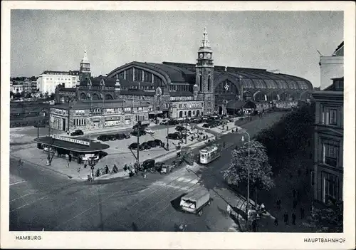 Ak Hamburg Mitte Altstadt, Hauptbahnhof