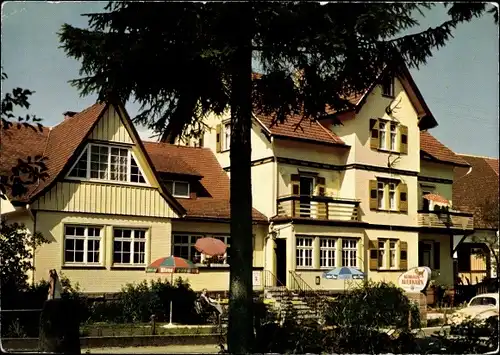 Ak Obermusbach Freudenstadt im Nordschwarzwald, Schwarzwaldkurhaus Auerhahn