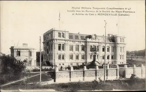 Ak Mondeville Calvados, Hopital Militaire Temporaire Complementaire no. 43