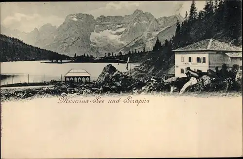 Ak Lago di Misurina Cortina d'Ampezzo Veneto, Sorapiss