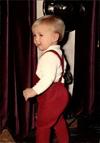 Ak Prinz Willem Alexander der Niederlande, Kinderportrait