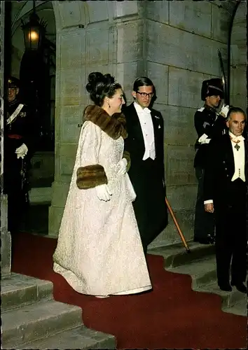 Ak Prinzessin Margriet der Niederlande, Pieter van Vollenhoven, 1966