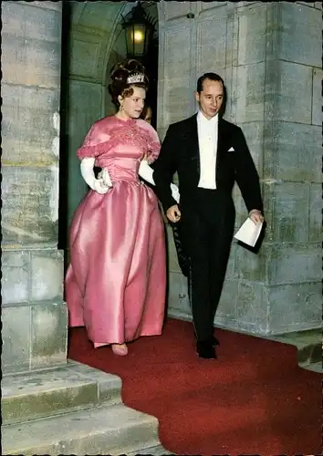 Ak Prinzessin Irene der Niederlande, Charles Hugues de Bourbon Parma, Carlos Hugo, 1966