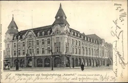 Ak Hamburg Altona, Kaiserhof