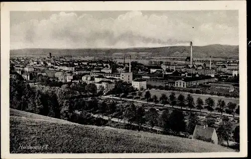 Ak Heidenau in Sachsen, Totalansicht der Ortschaft