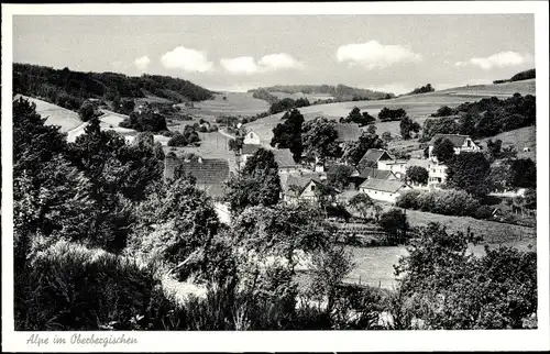 Ak Alpe Wiehl im Oberbergischen Kreis, Panorama