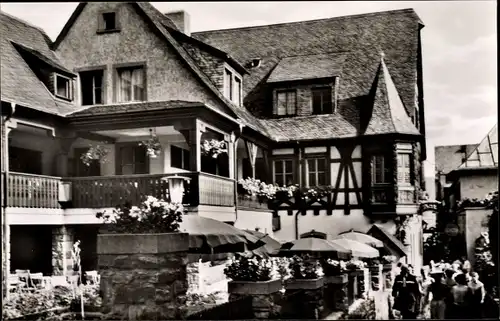 Ak Rüdesheim am Rhein, Drosselgasse, Der Lindenwirt