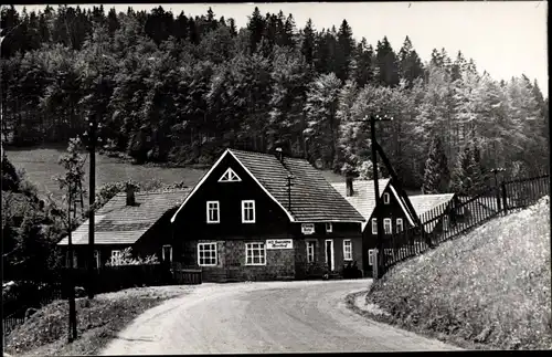 Ak Fehrenbach Masserberg in Thüringen, HO Gaststätte Rasthof