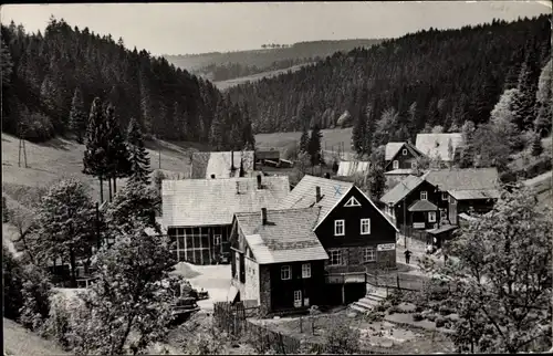 Ak Fehrenbach Masserberg in Thüringen, Teilansicht